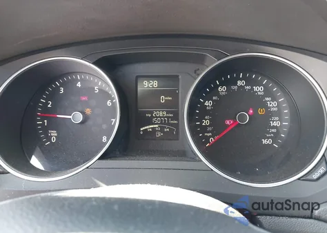 2016 Volkswagen Jetta 1.4T S из США, поврежденный, VIN 3VW167AJ8GM293587